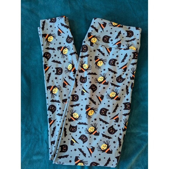 LulaRoe Halloween One Size Leggings - Picture 1 of 2